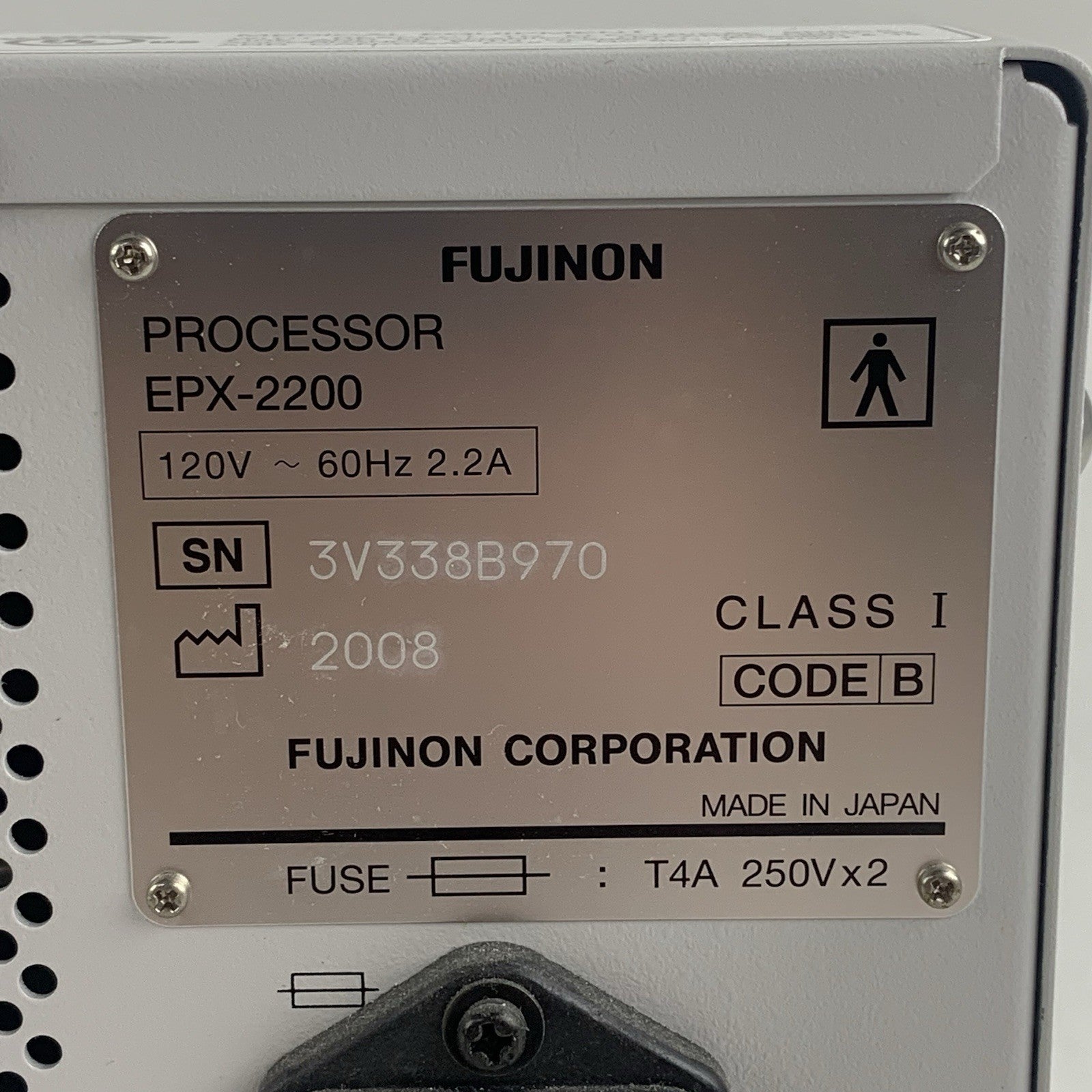 Fujinon EPX-2200 System Processor Powers On Lamp Tested Factory Reset13