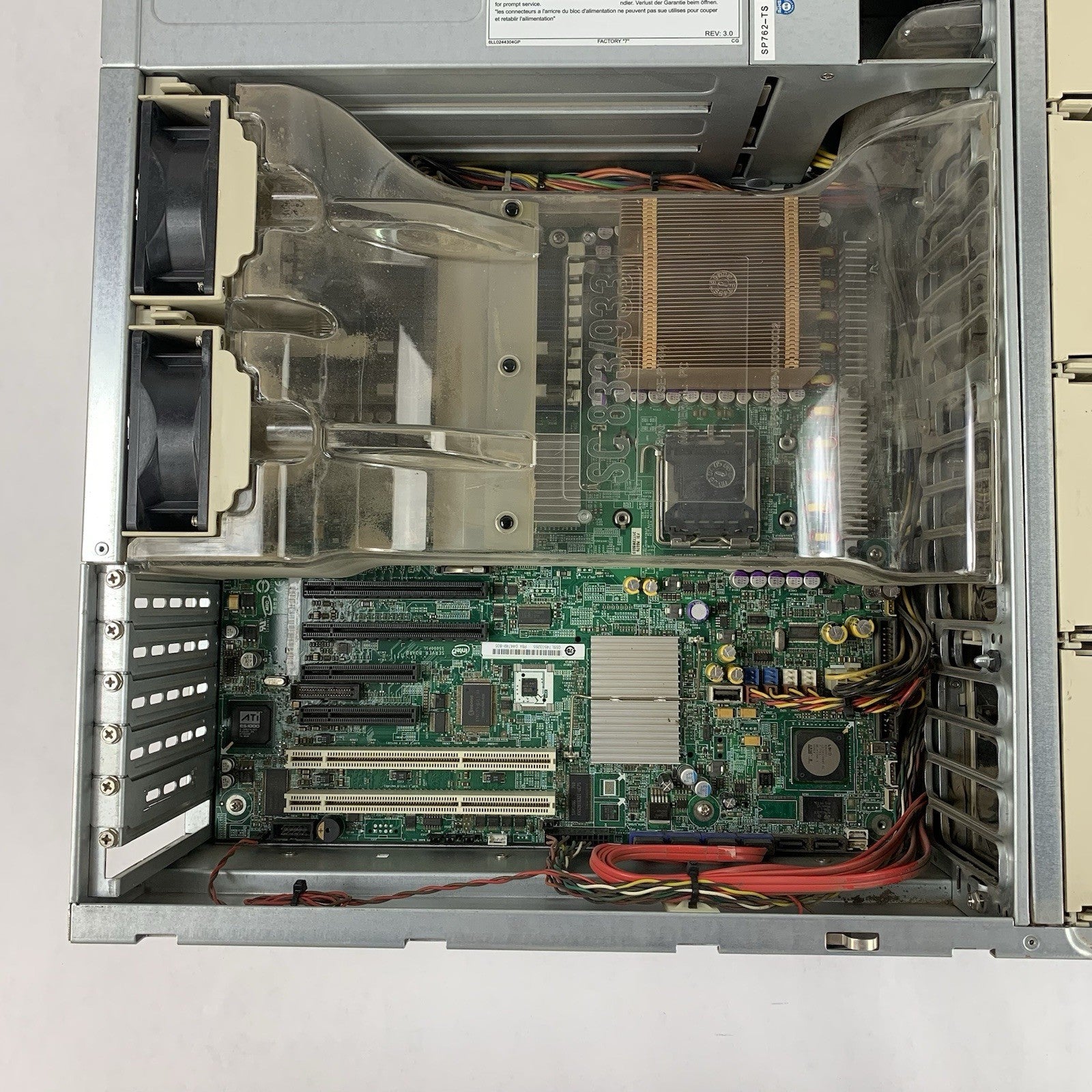 Data Domain DD510 S5000PSL Array 1x Intel Xeon 5110 1.6GHz 4GB RAM No OS/HDD12