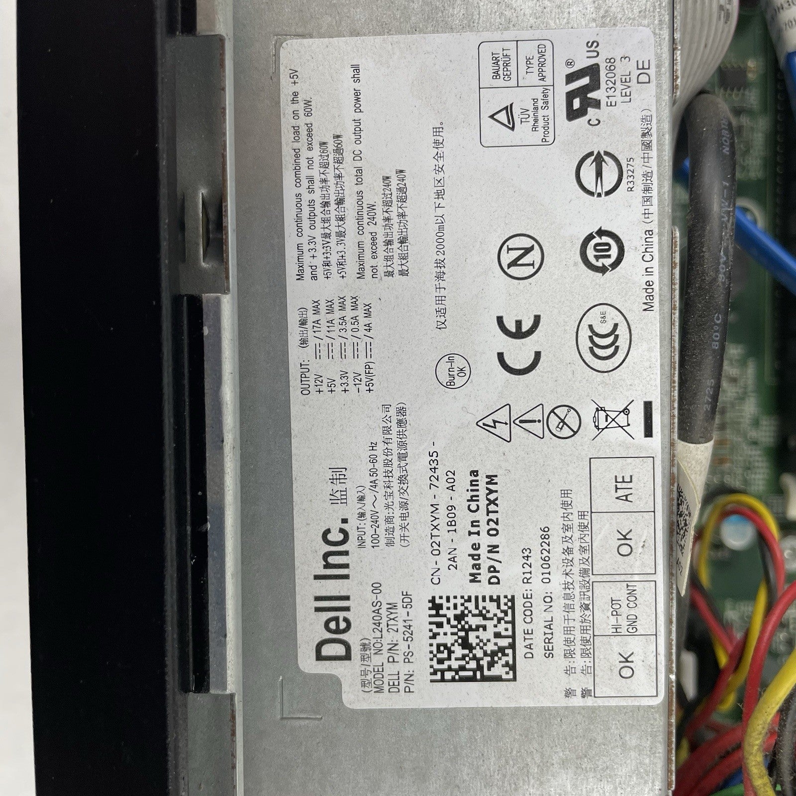 Dell Optiplex 3010 SFF Intel i3-3220 @ 3.3 GHz 4 GB RAM No HDD No OS