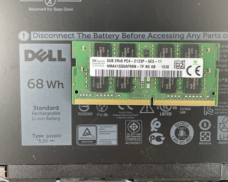 Dell Latitude 5410 15.6" i7-9850H 2.60 GHz 8 GB RAM No SSD/OS/AC
