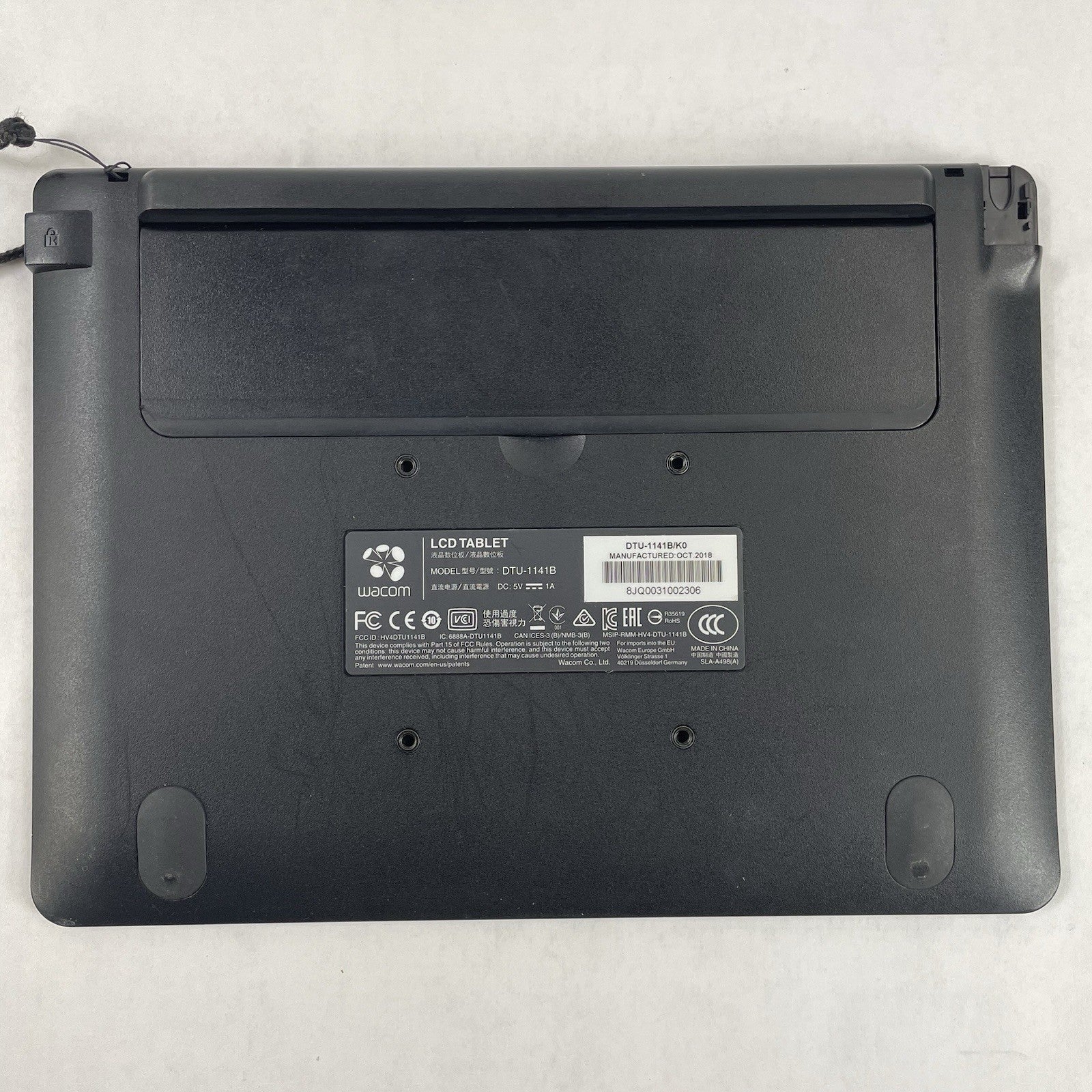 Wacom DTU-1141B 10.1" FHD Drawing Tablet - Scratched/No Power Cord & Cord Cover6