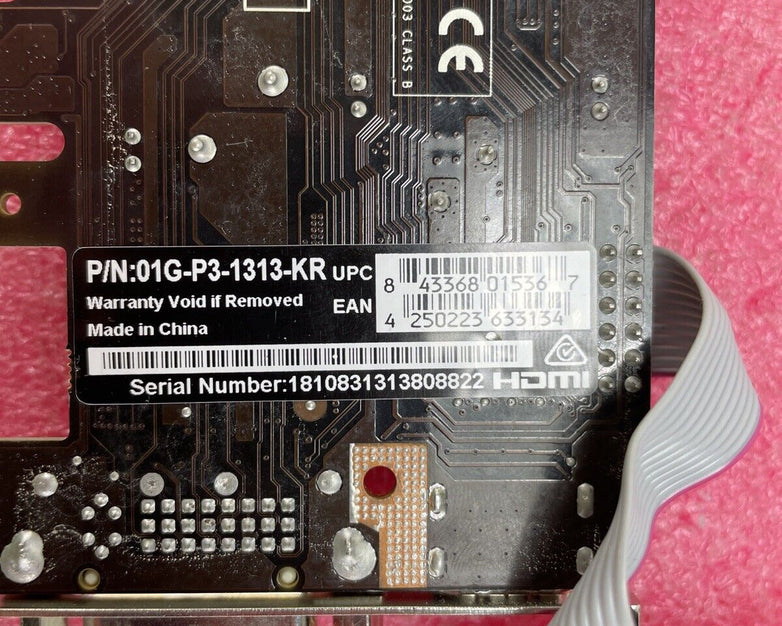 EVGA NVIDIA GeForce 210 PCIe 1GB Graphics Card O1G-P3-1312-KR