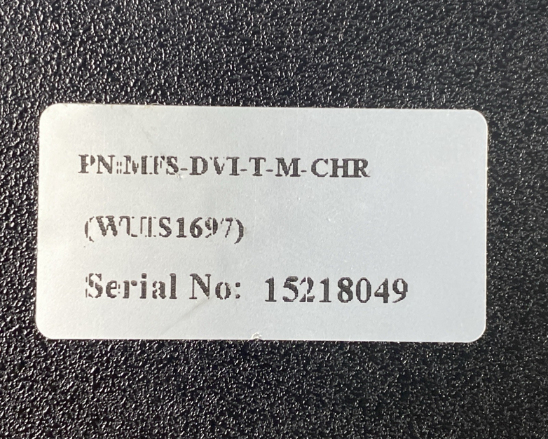 MFS-DVI-T-M-CHR Multi-Format Video Scaler Untested
