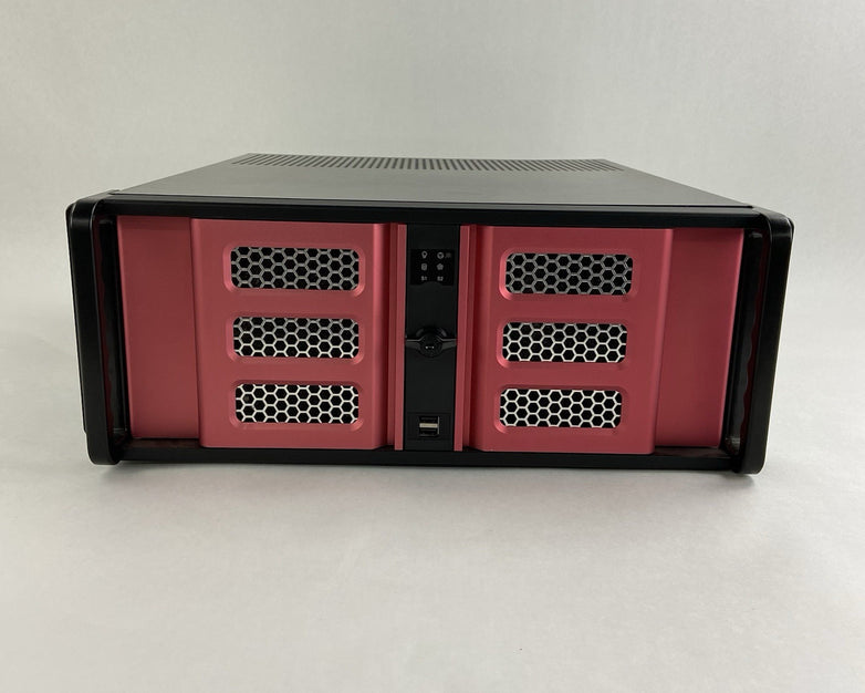 iStarUSA D-400SE-RD 4U Compact Computer Rackmount Chassis Thermaltake 500W PSU