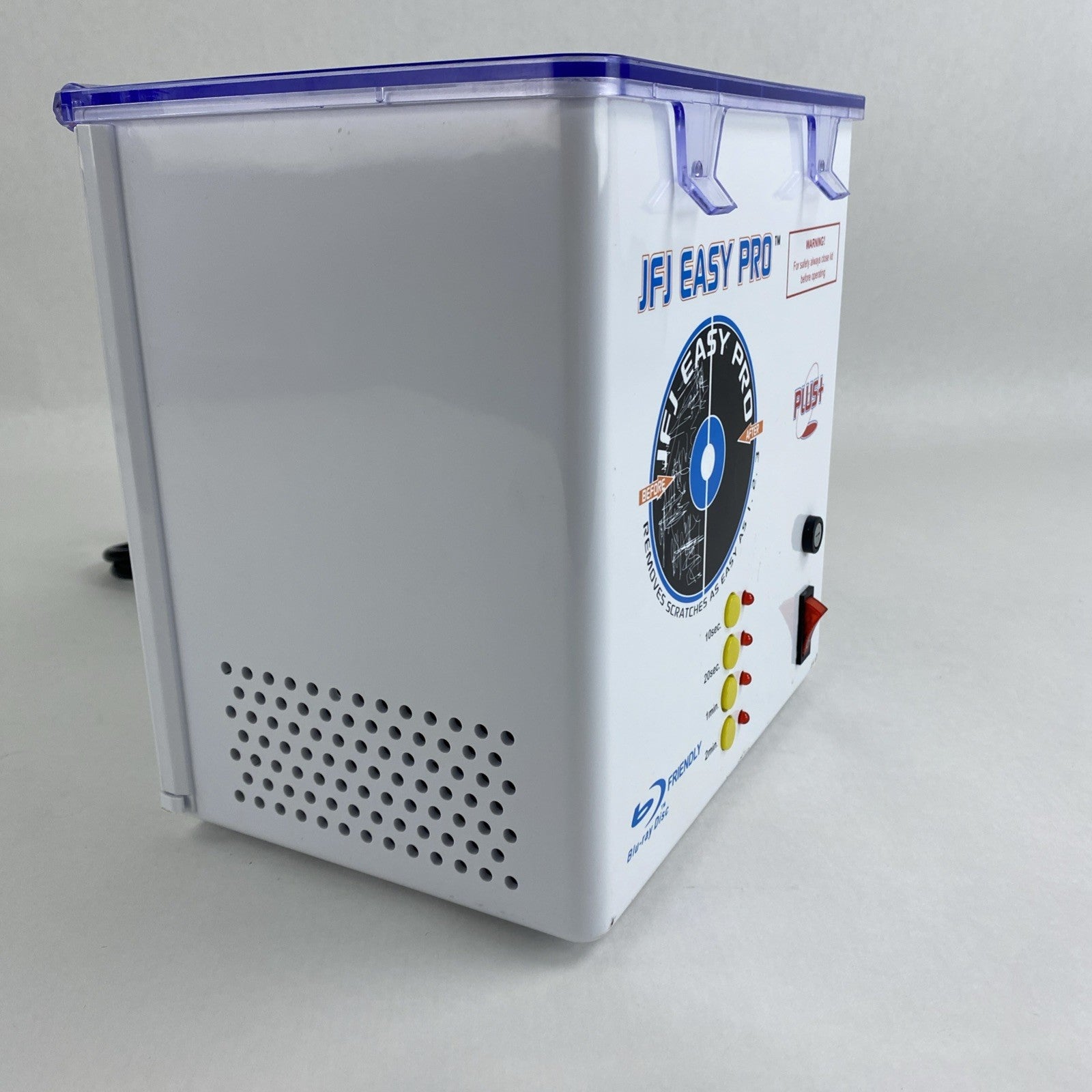 JFJ Easy Pro Disc Repair Machine CD/DVD Power Tested2