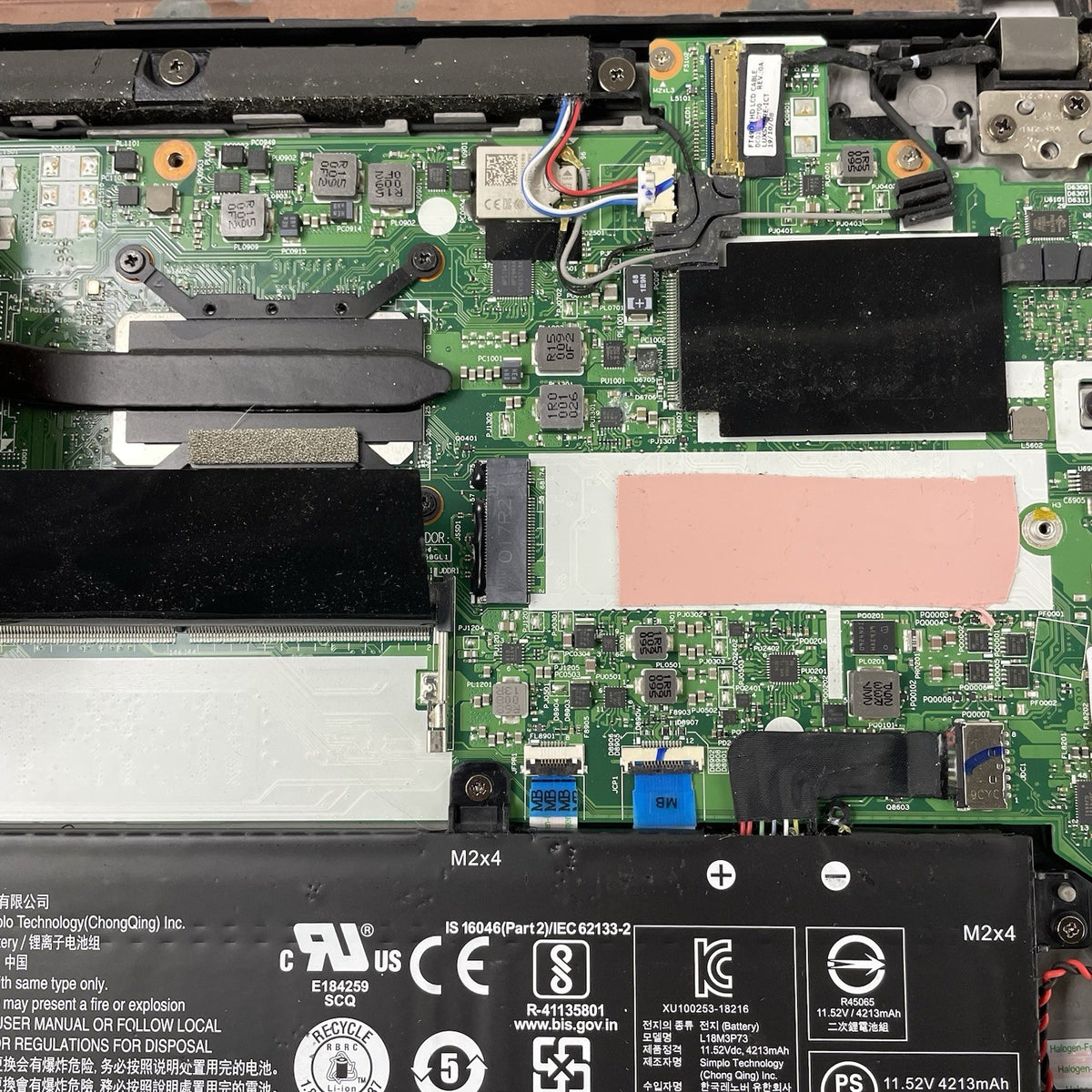 Lenovo ThinkPad T490 14" i5-8365U 1.60 GHz 8 GB RAM No SSD/OS/AC19