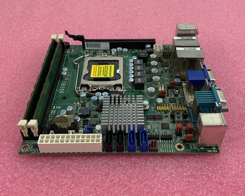 DFI SB100-NRM Motherboard No CPU 4GB RAM No Shield
