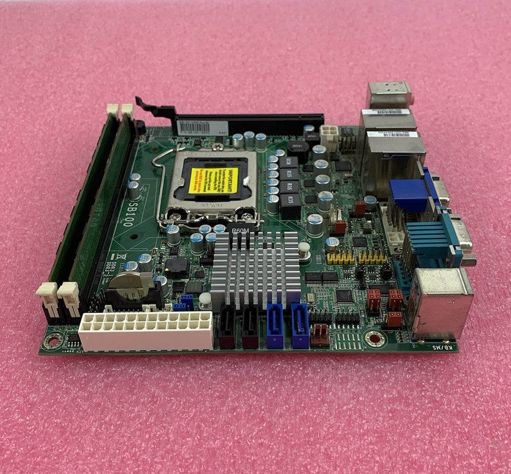 DFI SB100-NRM Motherboard No CPU 4GB RAM No Shield