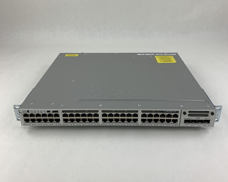 Cisco WS-C3850-48P-S V07 Catalyst 3850 w/ C3850-NM-4-1G Switch Tested Reset