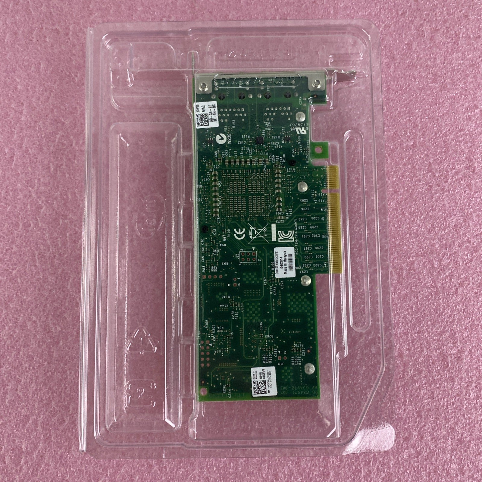 Dell KCC-REM-CPU-G34971 Dual-Port Intel 10GbE PCIe Network Adapter Card Lot of 35