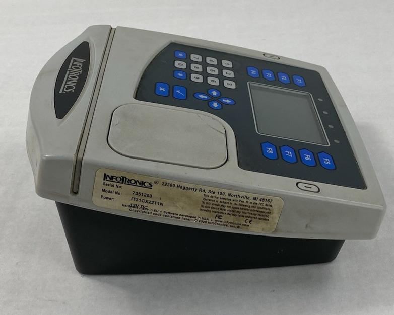Infotronics Model IT31CX22T1N Time Clock No Power Source