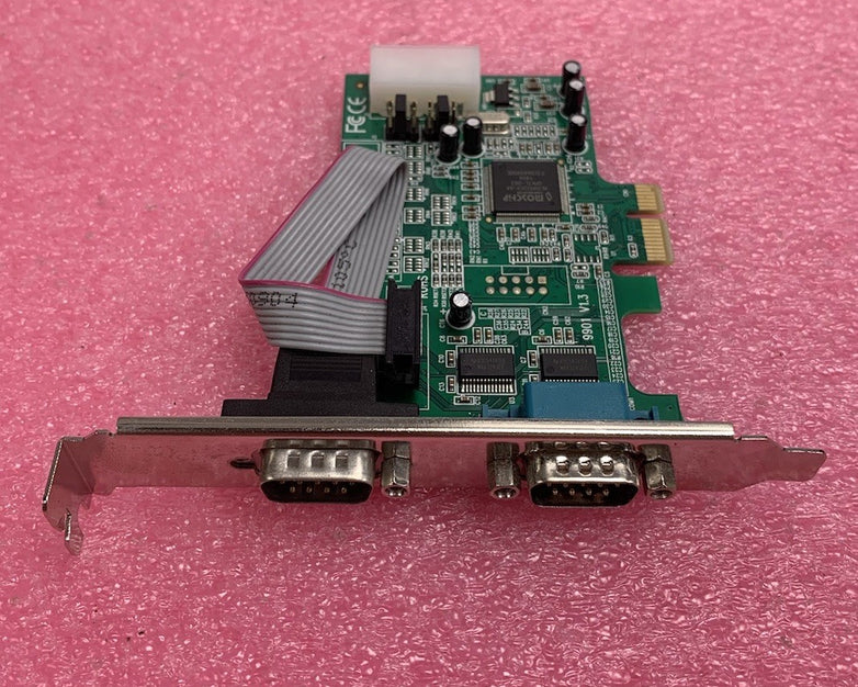 Startech.com PEX2S952LP 2 Port PCIe RS-232 Serial Card Lot of 2 Untested