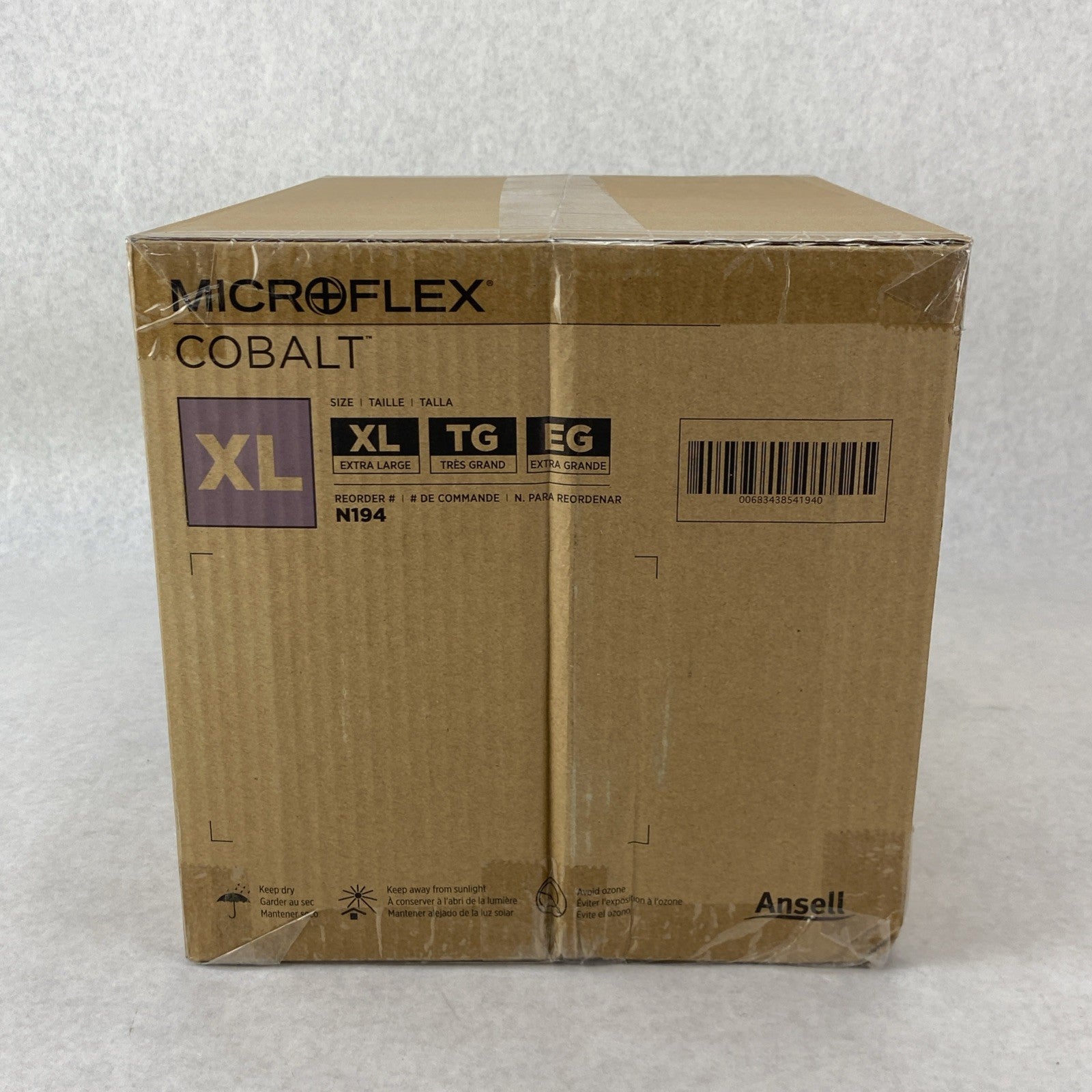 Ansell Cobalt N194 Powder Free Nitrile Examination Gloves Extra Large 1000 Count2
