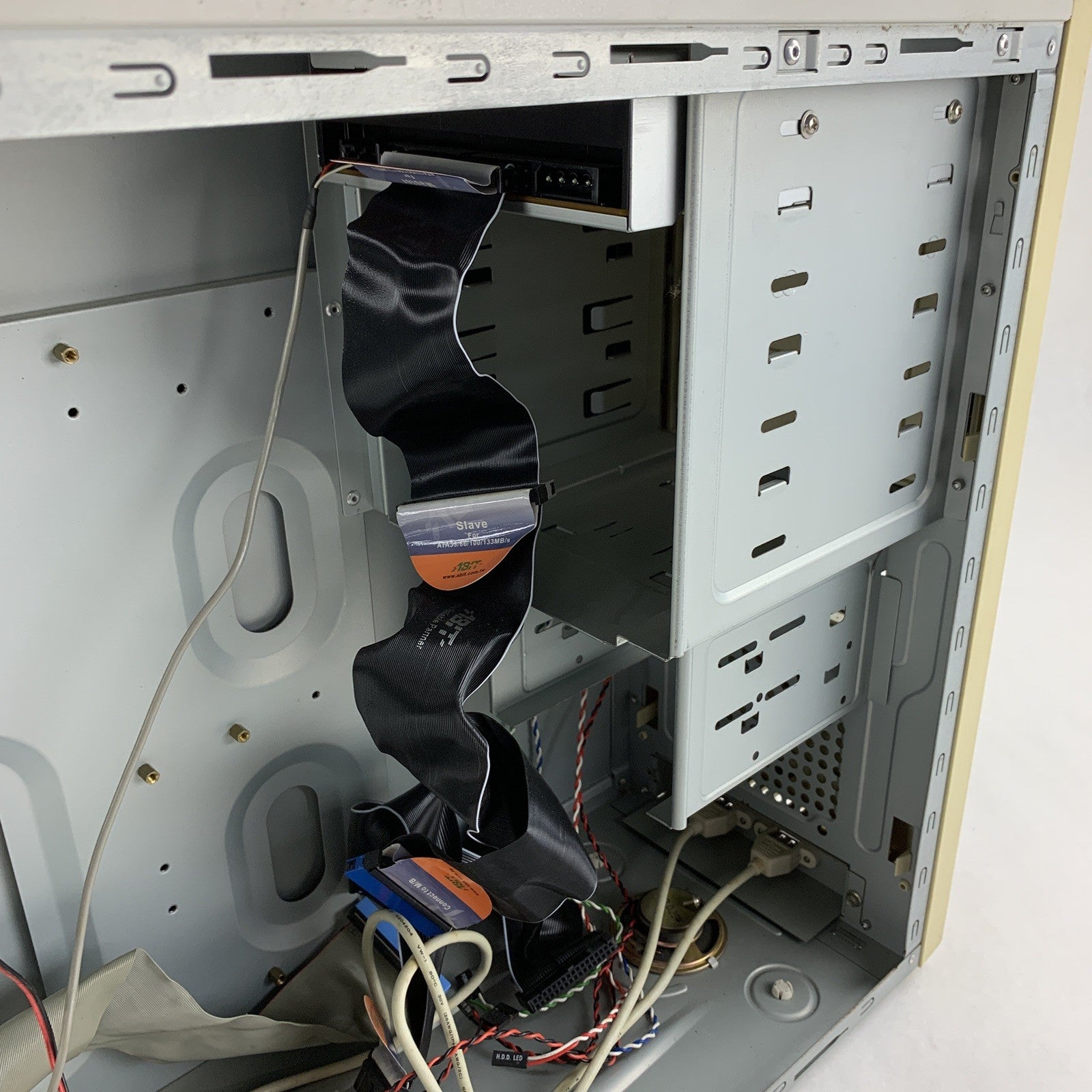 Unbranded Vintage Retro AT PC Desktop Computer Barebones Chassis