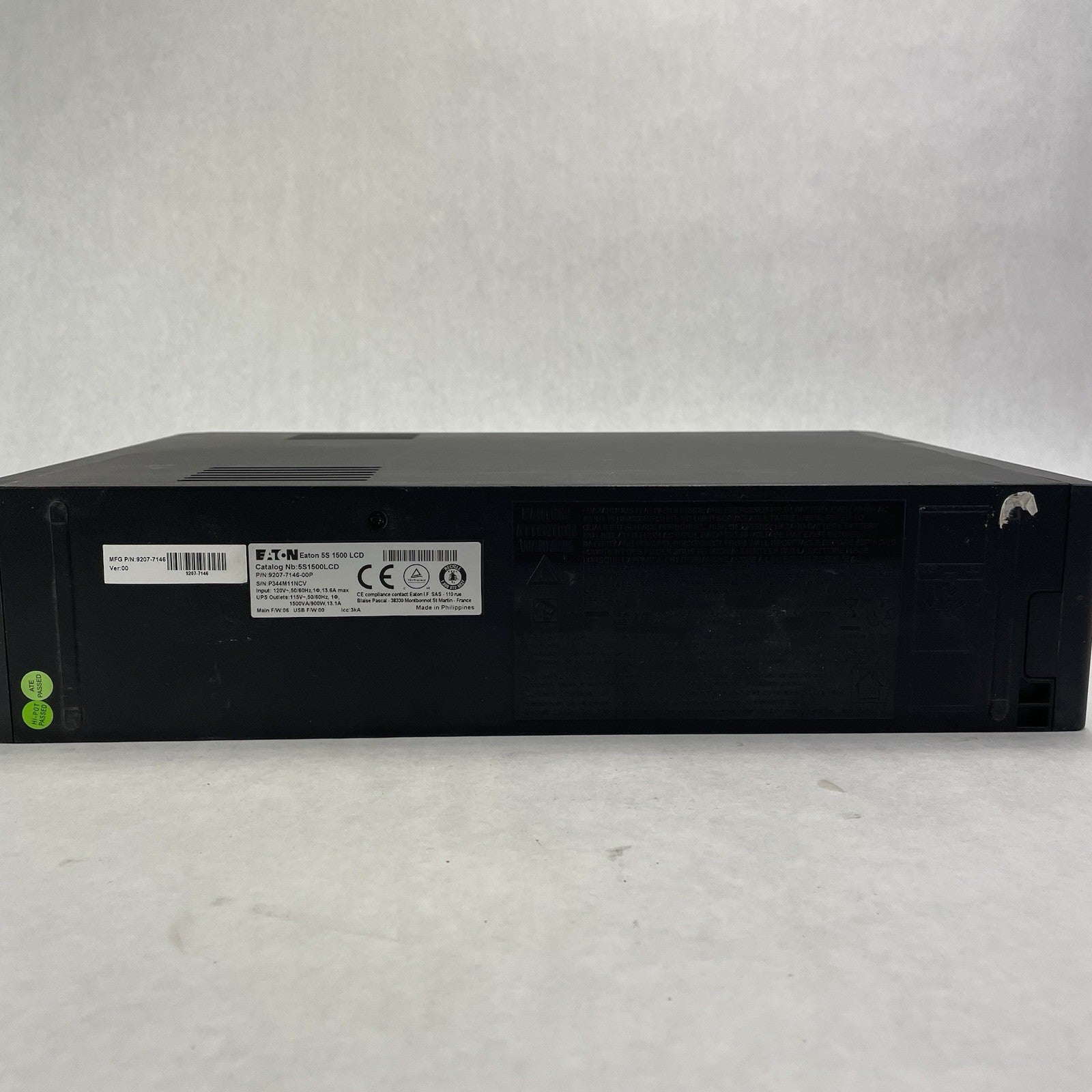 Eaton UPS 5S 1500 LCD 1500VA 900W No Batteries Tested