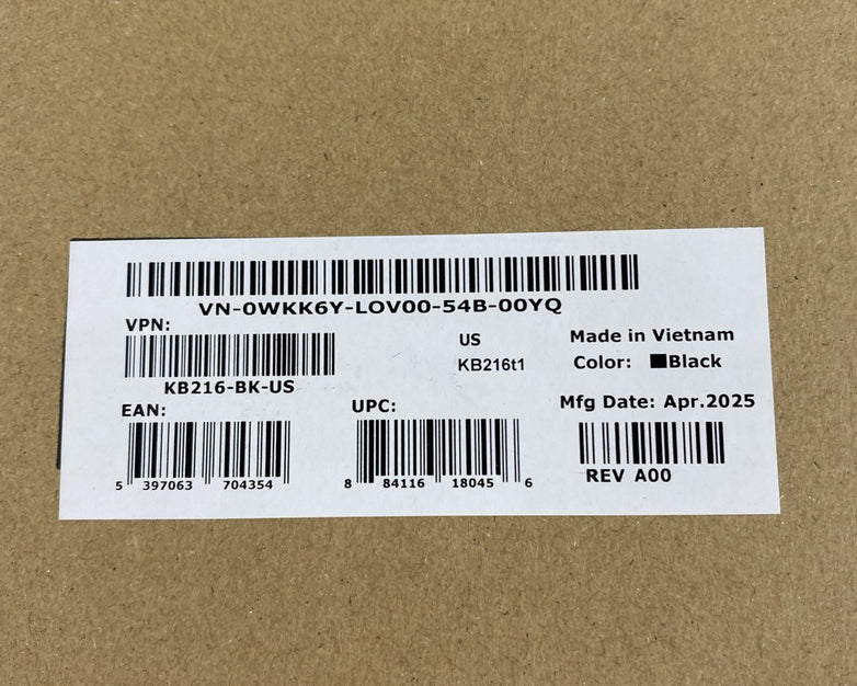 Dell KB216-BK-US keyboard Lot of 3