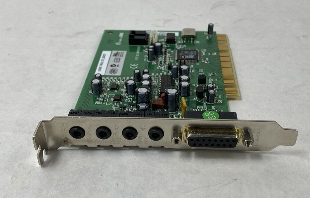 Vintage IBM FRU 37l4457 Sound Card Tested