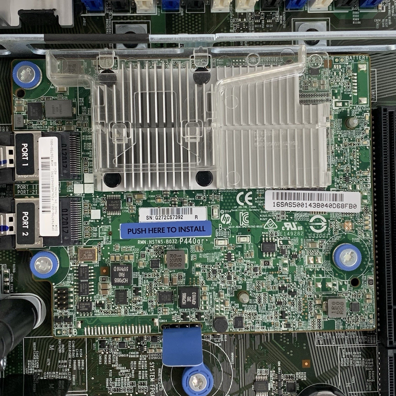 HP ProLiant DL380 Gen 9 1x Xeon E5-2640v4 2.4 GHz 16 GB Ram No HDD No OS No PSUs16