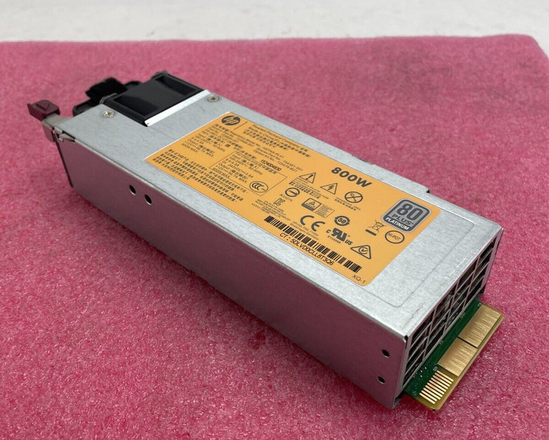 HP HSTNS-PL41 723599-001 800W 80 Plus Platinum Power Supply Tested