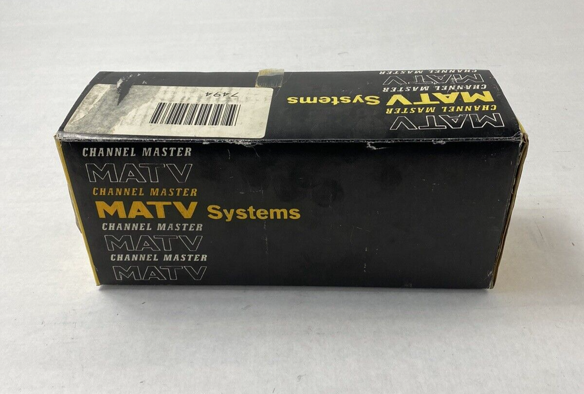 Channel Master MATV Systems Model 7494 Band Pass Filter UHF Band Channel 39