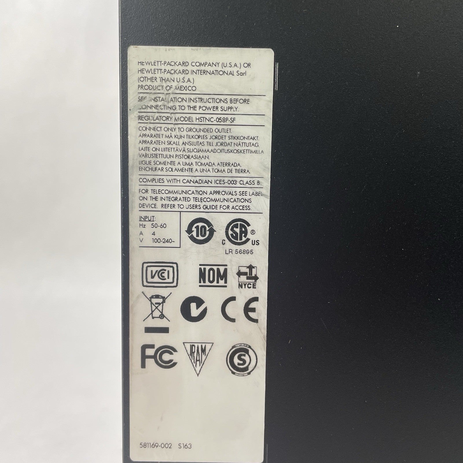 HP Compaq 6000 Pro SFF Core 2 Duo E8500 3.16 GHz 4 GB RAM No HDD/OS6