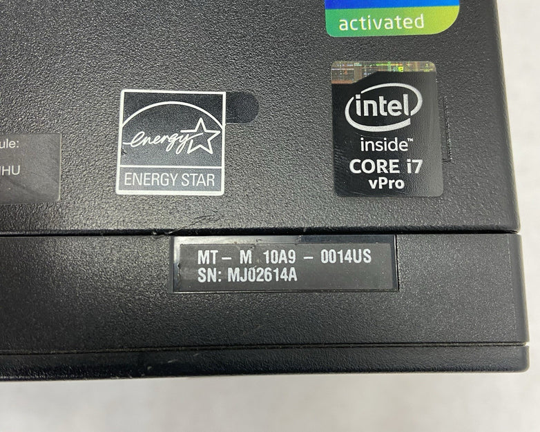 Lenovo ThinkCentre M93P SFF Intel Core i7-4770 3.4GHz 4GB RAM No HDD No OS