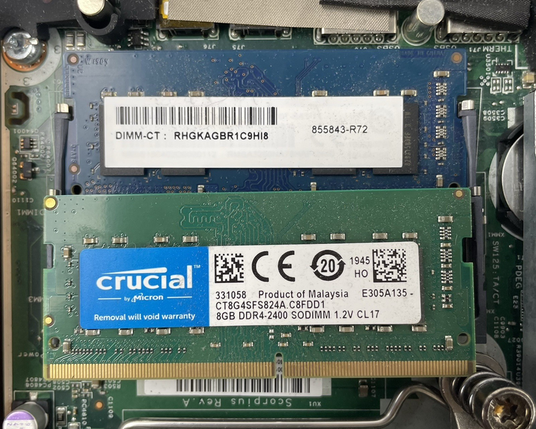 HP EliteDesk 800 G3 Micro i5-7500 3.40 GHz 16 GB RAM No SSD/OS/AC