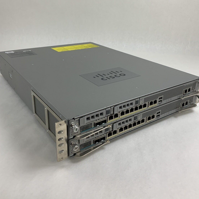 Cisco ASA 5585 8-Port GbE Firewall Security Appliance 2x 5580-X SSP-10 Mod Cards