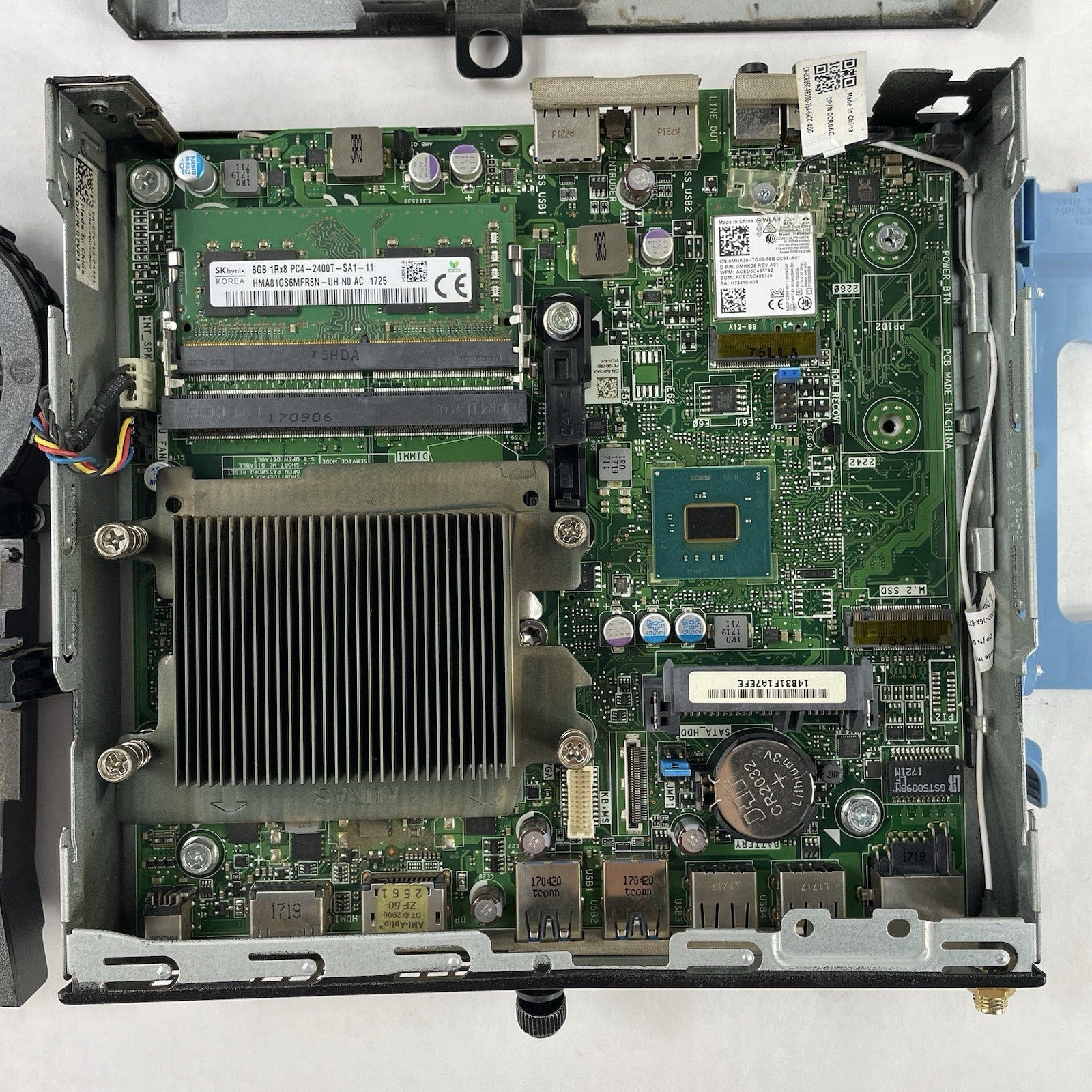 Dell Optiplex 3050 Micro i5-7500T 2.70 GHz 8 GB RAM No SSD/OS/AC - Bad Front13