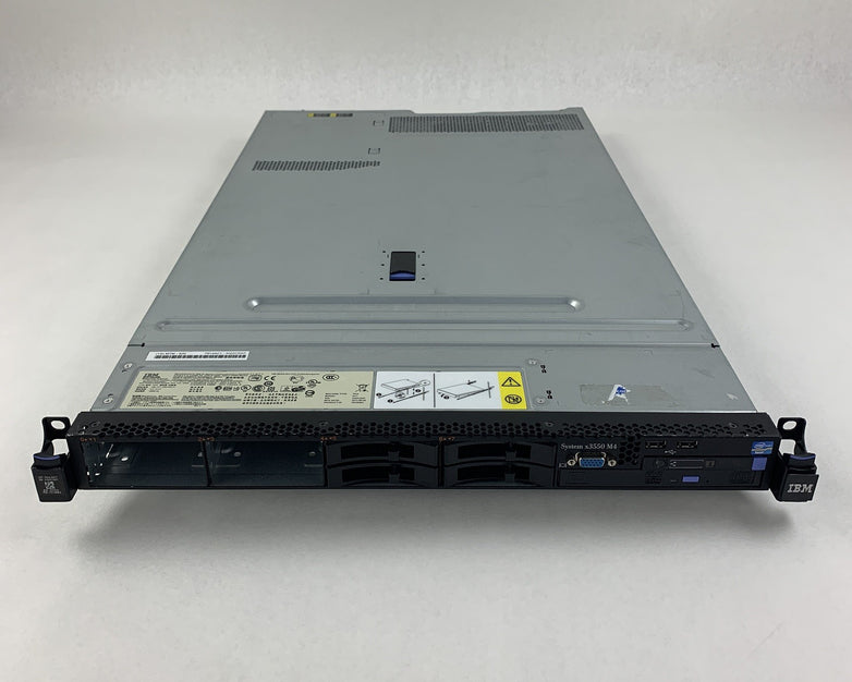 IBM System X3550 M4 Server 1x Xeon E5-2620 2.6 GHz 32 GB Ram No OS No HDD