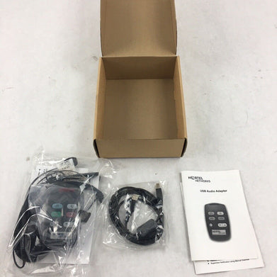 NORTEL USB AUDIO ADAPTER KIT NTEX14AC BOX OPENED