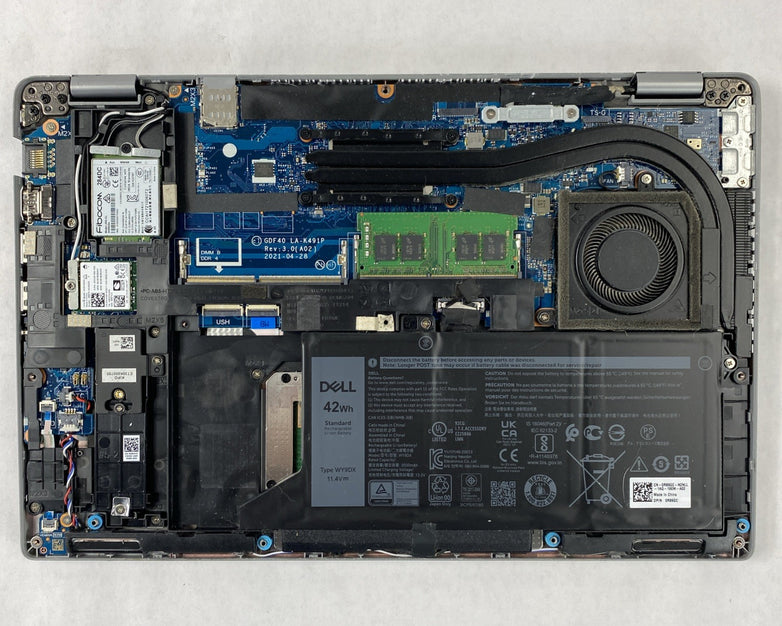 Dell Latitude 5420 Intel Core i7-1165G7 2.80 GHz 16 GB RAM 14.0" No SSD No OS