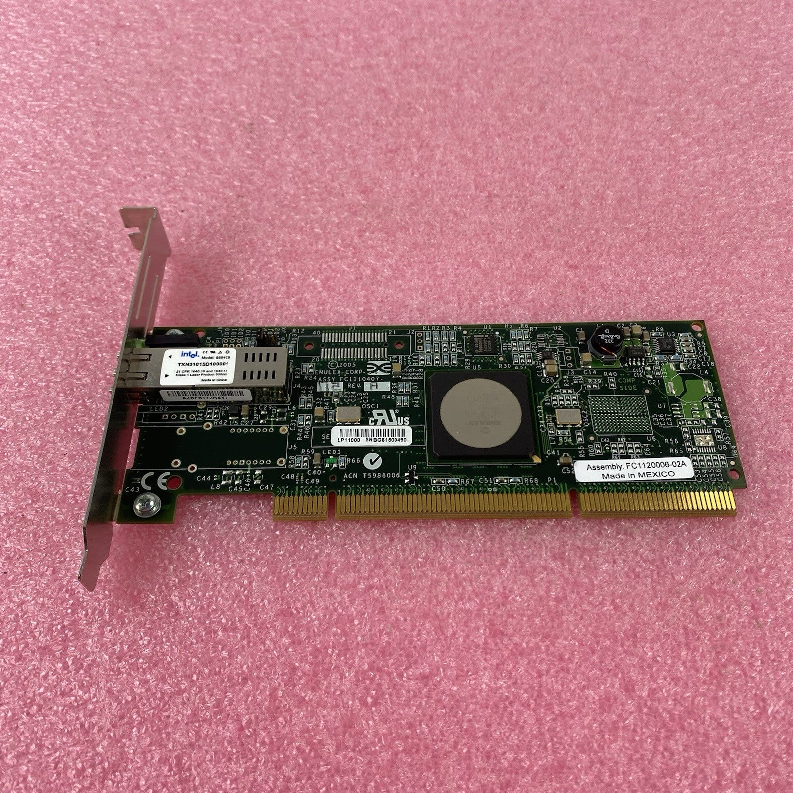 IBM 03N5014 PCI-x 2.0 Single-Port 4Gbps Fibre Channel Network Adapter (Lot of 2)1