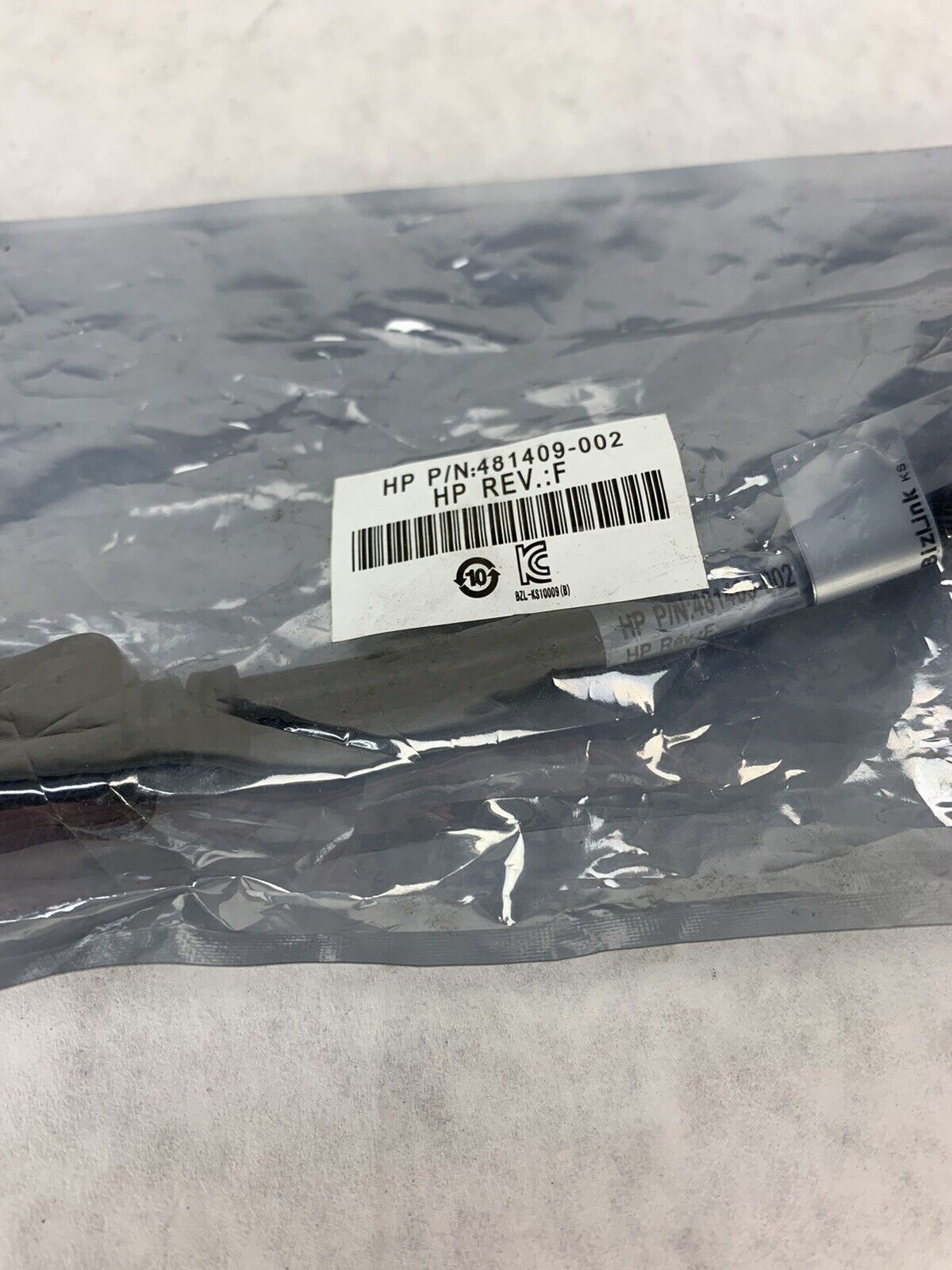 Lot 3 New HP Display Port to DVI Monitor AV Video Adapter Cable - 481409-002