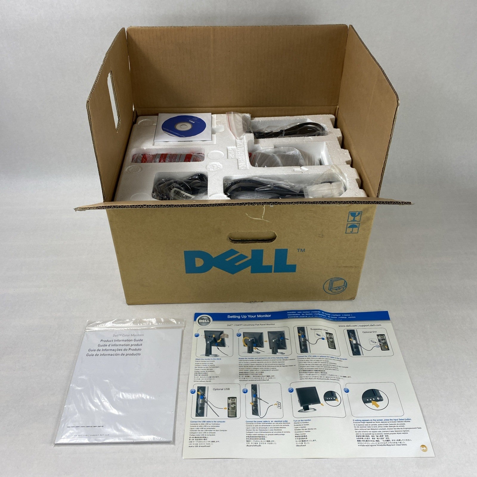 Dell 1704FPT UltraSharp 17-inch Flat Panel Color Monitor Y4299