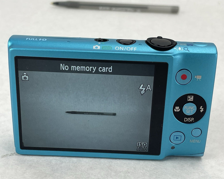 Canon PC1733 ELPH 110 HS 16.1MP Full HD Camera Blue No Memory Tested Reset