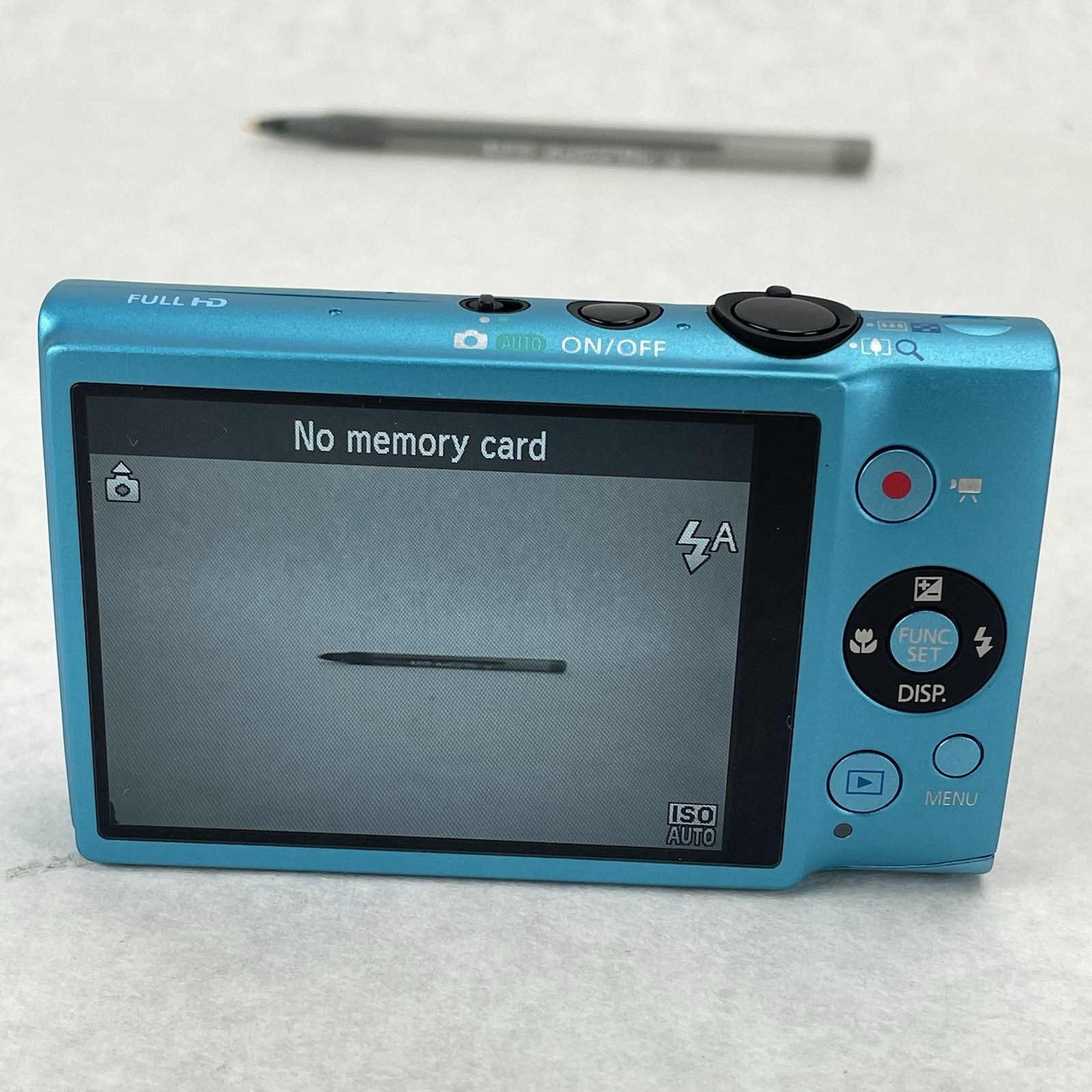 Canon PC1733 ELPH 110 HS 16.1MP Full HD Camera Blue No Memory Tested Reset9