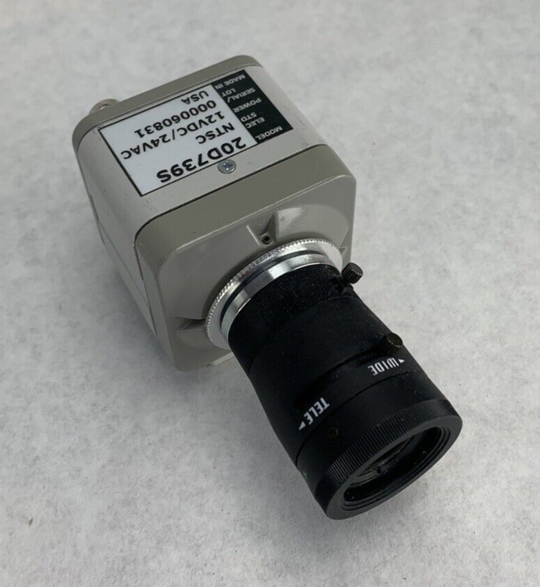 Sanyo 20D739S Color Camera with Rainbow L3.3-8mm Lens For Parts or Repair
