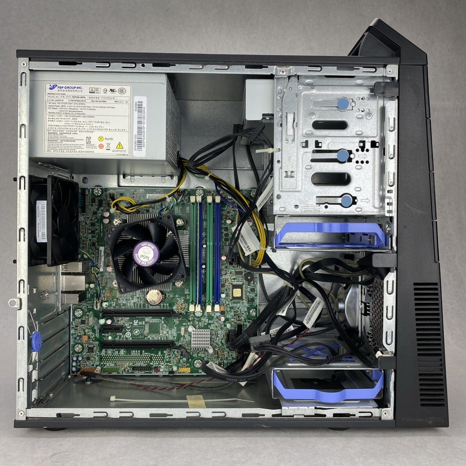 Lenovo M83 MT Intel Quad Core i7-4770 3.40GHz 4GB RAM No HDD No OS