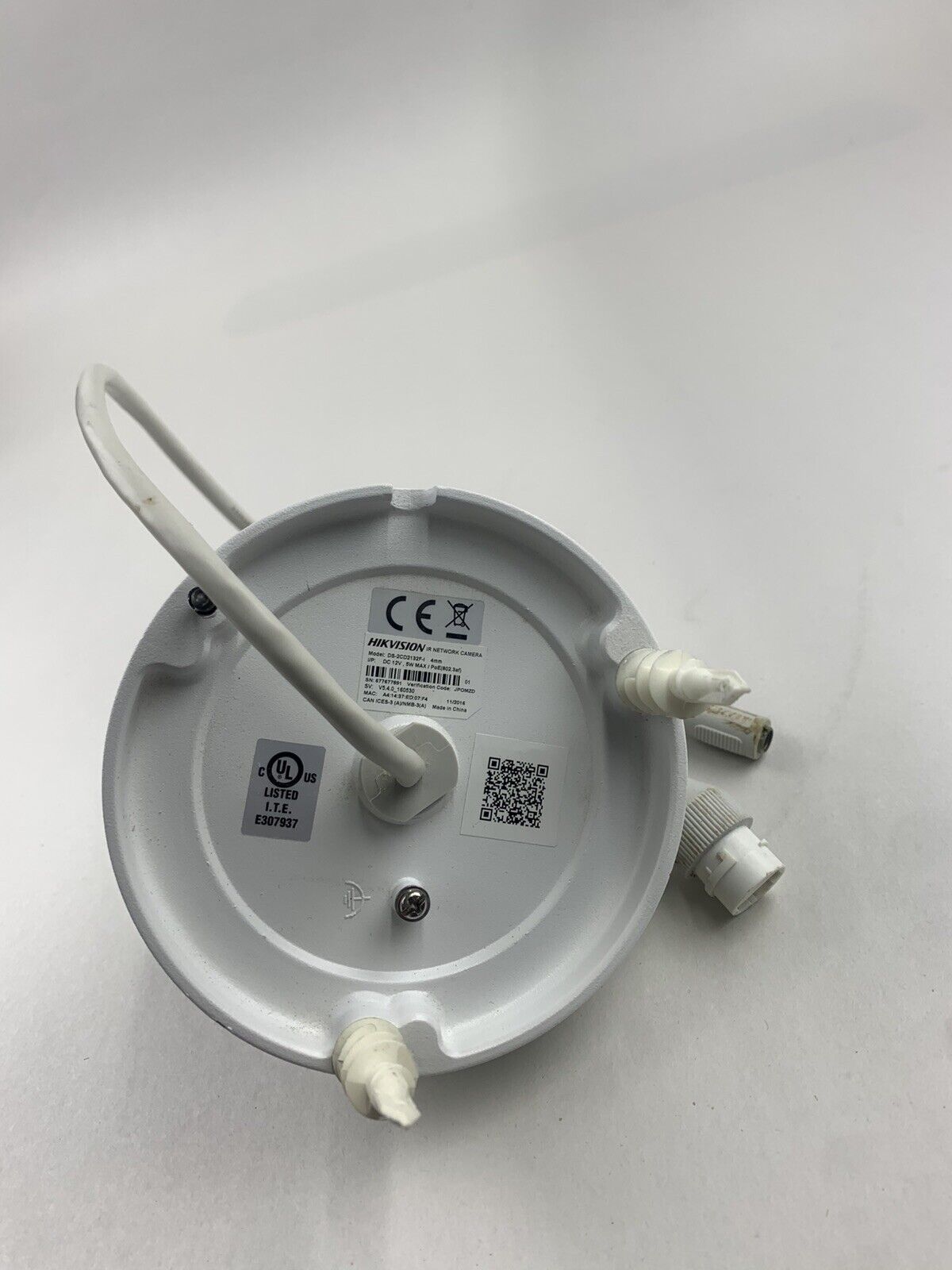 Hikivision DS-2CD2132F-I IR Network Camera DC 12V 5W 4mm