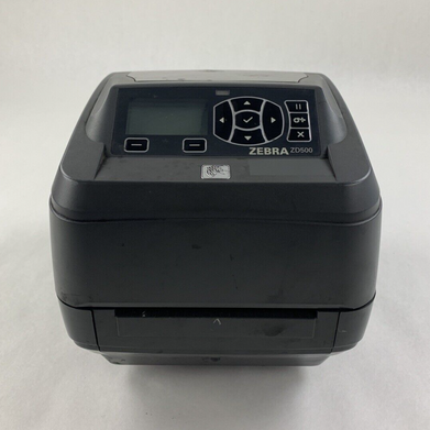 Zebra ZD500 Thermal Label Printer Bad Screen Tested Prints Parts and Repair