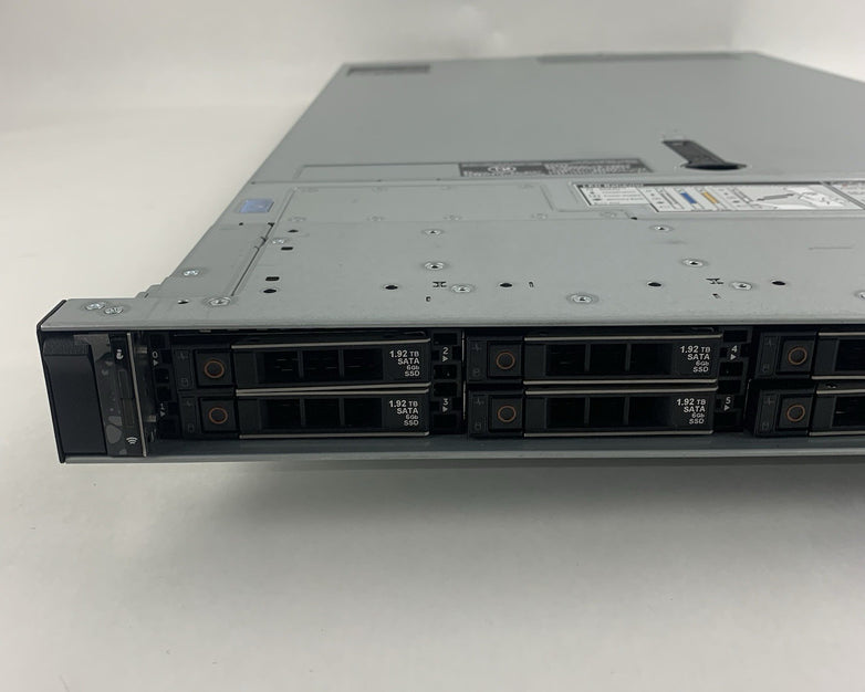 Dell PowerEdge R640 1U 8SFF Server 2x Gold 6238 2.1 GHz 64 GB H740 No OS No HDD