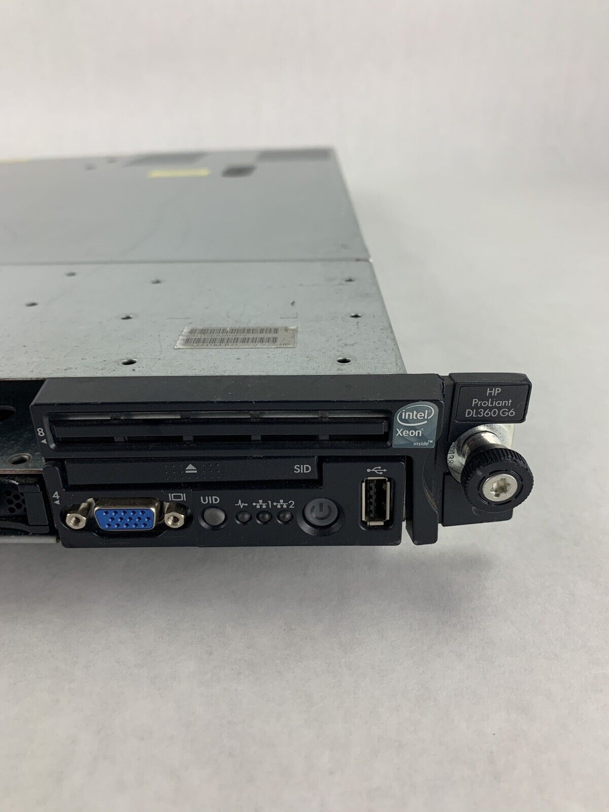 HP Proliant DL360 G6 Intel Xeon E5520 2.27 GHz 8 GB DDR3 RAM NO HDD NO OS