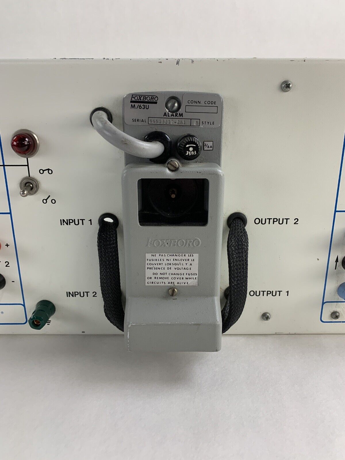 Lab-Volt 3581-70 Industrial Dual Alarm Panel Untested
