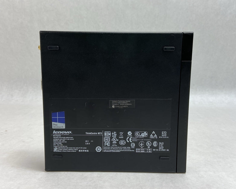 Lenovo ThinkCentre M73 MFF Intel Core i5-4570T 2.9GHz 8GB RAM No AC/HDD/OS