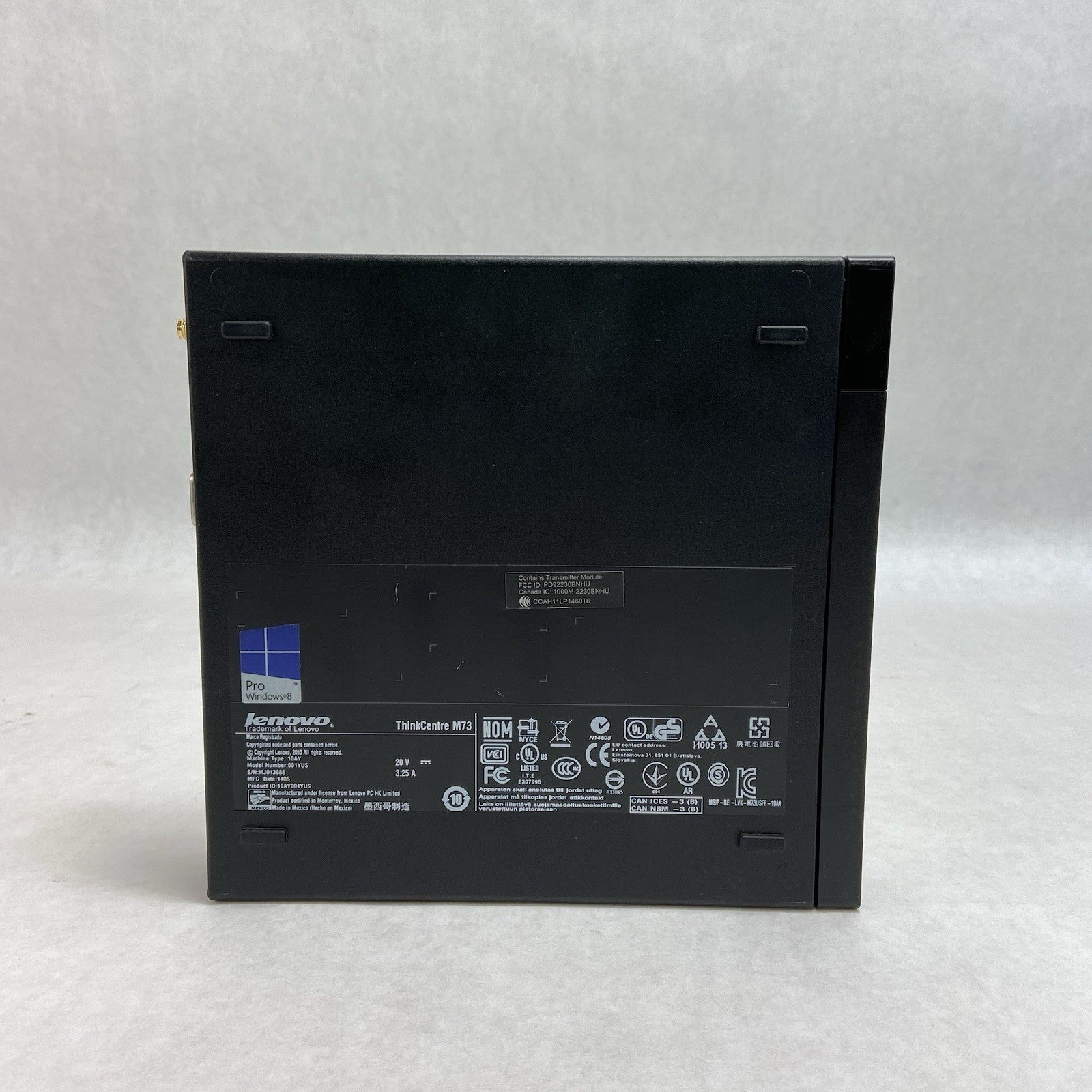 Lenovo ThinkCentre M73 MFF Intel Core i5-4570T 2.9GHz 8GB RAM No AC/HDD/OS4