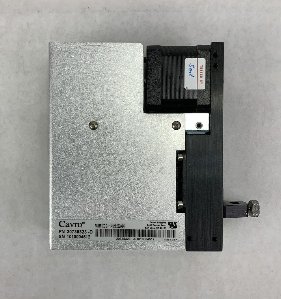 Tecan Cavro Pump X callibur 20738323 PUMP XC 3+ 1/4-28 232/485 Syringe Pump
