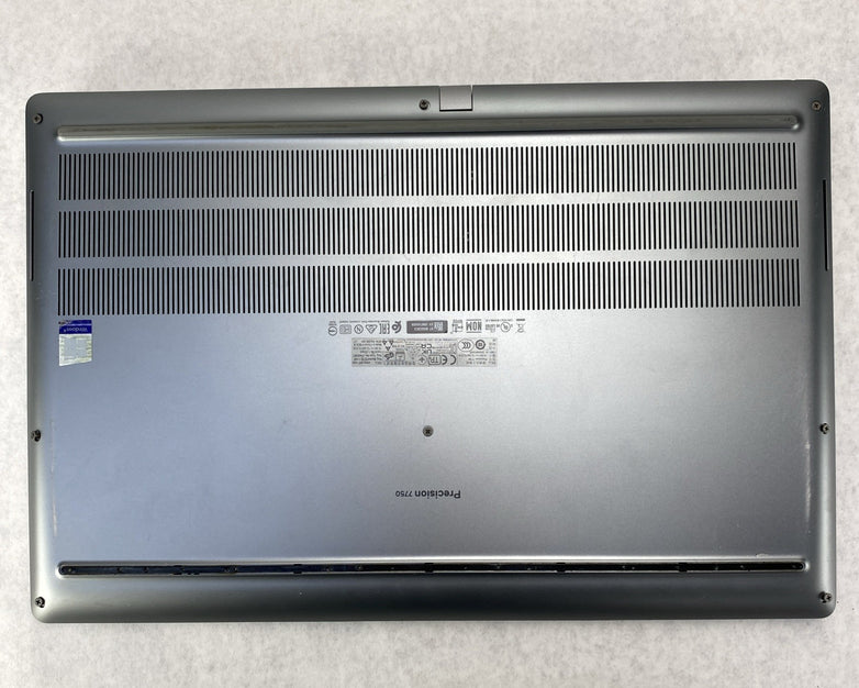Dell Precision 7750 17.3" Core i7-10850H 2.30 GHz 32GB RAM RTX 4000 No SSD No OS