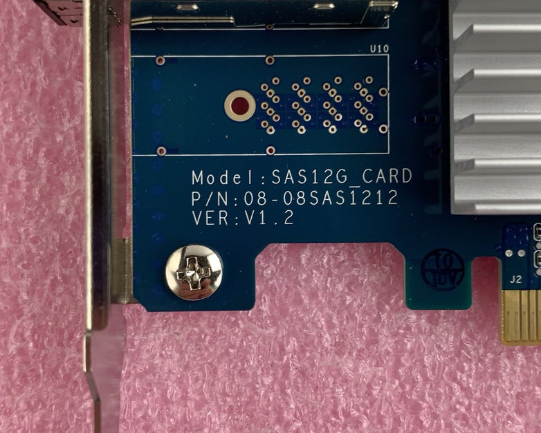 LSI SAS12G_Card 08-08SAS1212 V10 P15 Raid Controller for Synology RS18017XS+