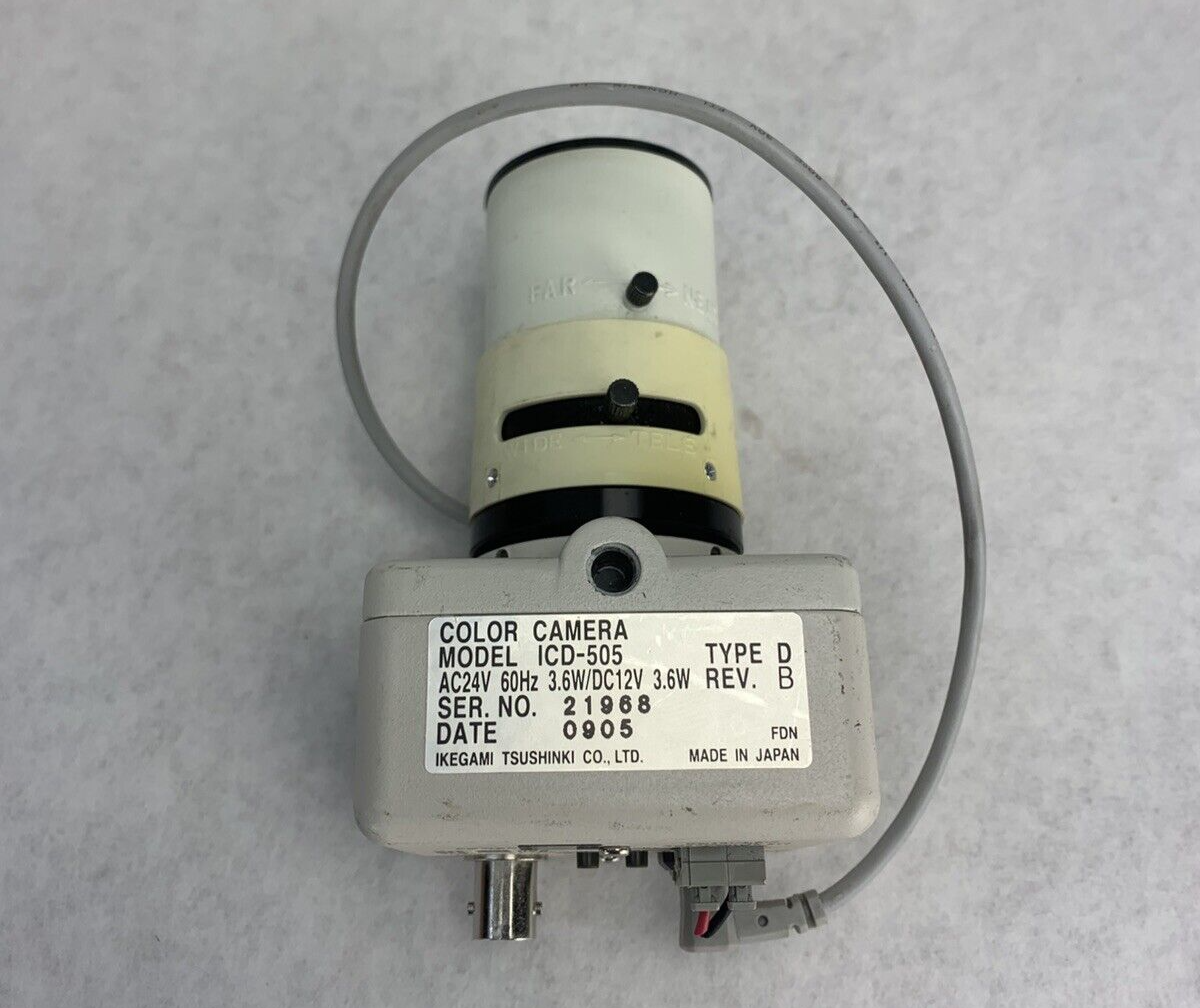 Diebold ICD-505 Color Camera 1/3 Type 7-12mm